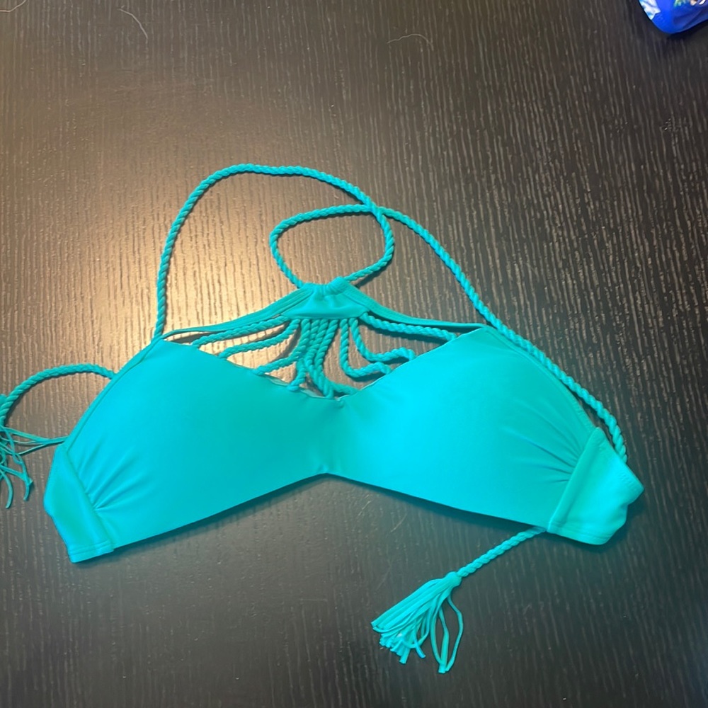 Small Teal Bathing Suit Set